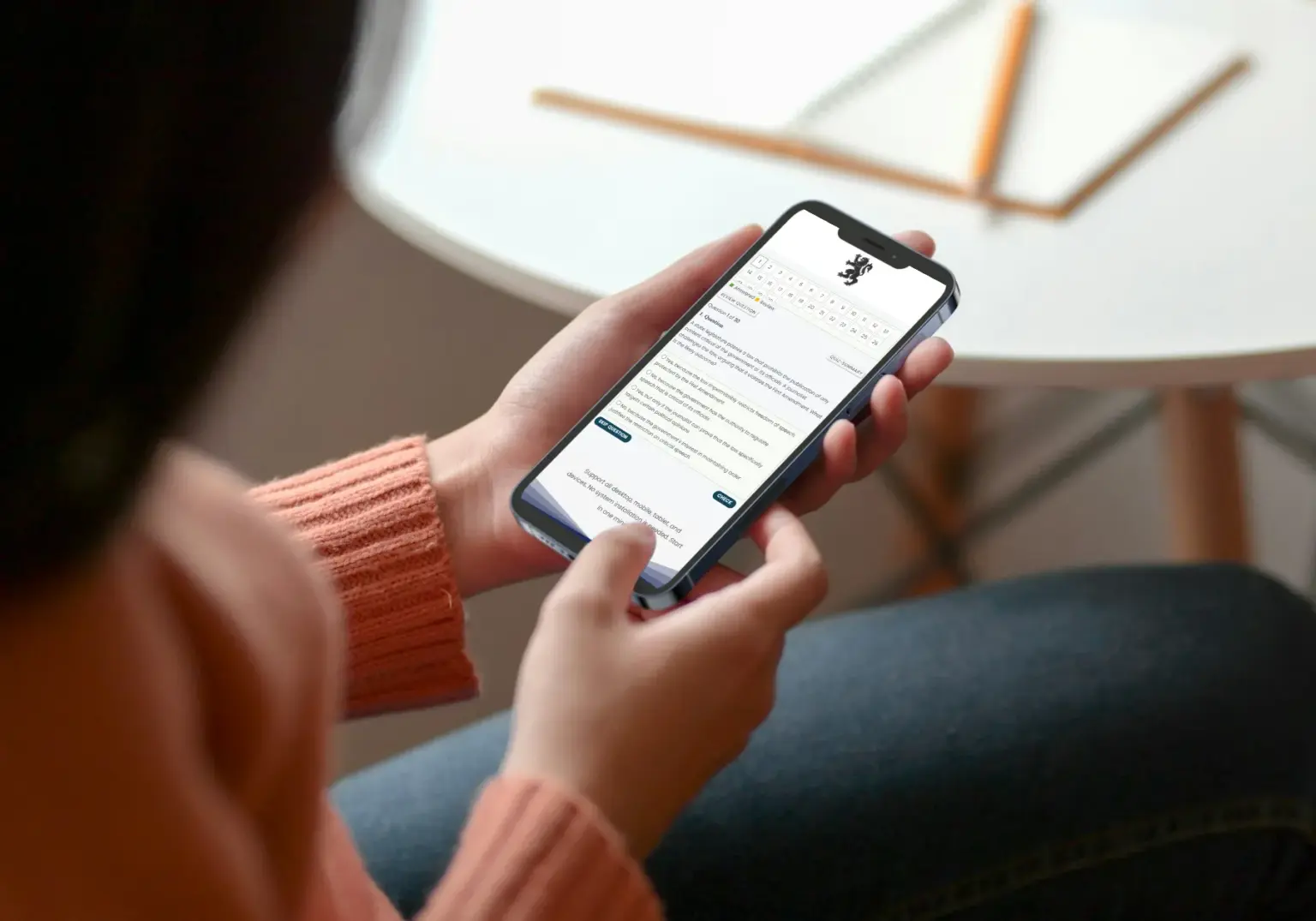 PTE Quiz Bank mobile study experience preview